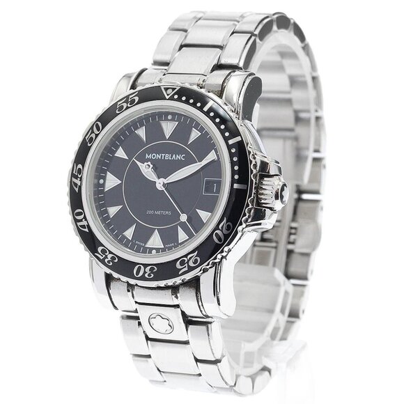 MONTBLANC Meistersteck 7037 Date black Dial Quartz Men's Watch_869767 - Picture 6 of 6